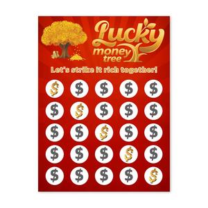 Golden Winning Style <span class=keywords><strong>Scratch</strong></span> Card Benutzer definierter Siebdruck Preis Daten Design Oem Odm Hersteller - Product Image 3