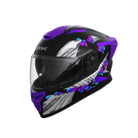 Casque intégral de moto Predator Design le plus populaire, nouvelle version, double visière PC, léger, protection anti-choc en PP