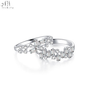 Nuevo Anillo de Diamantes de Diseño Encantador al por Mayor, Fabricante de Joyería Fina, Exportación de Joyería, Anillo de Diamantes Naturales Reales de Oro Sólido de 18K - Product Image 2