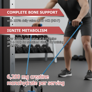 Gomitas de Creatina Monohidrato 6200mg con L-Taurina, Sabor a Bayas Mixtas, para Desarrollo Muscular y Crecimiento, ¡Oferta! - Product Image 3