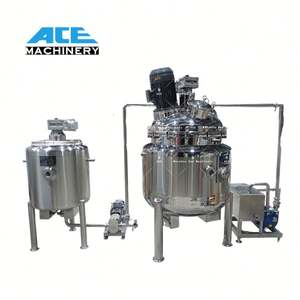 Tanque Mezclador de Alto Cizallamiento Pequeño de 100L - 2000L, Tanque de Mezcla de Acero Inoxidable con Agitador Superior - Product Image 1