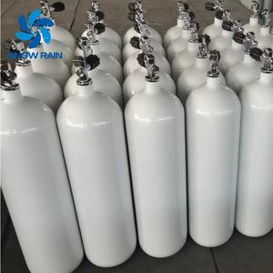Bouteille d'air de plongée sous-marine en acier certifiée CE DOT, personnalisable, 230 bars, 15 l, OEM, bouteille de plongée sous-marine 12 l, 300 bars, 15 l - Product Image 5