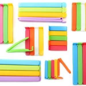 Clips d'étanchéité de sacs en plastique pour le stockage des aliments et des collations Clips d'étanchéité de sacs Cuisine et maison Clip personnalisé logo peut être imprimé - Product Image 2