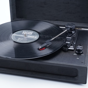 Venta al por mayor fonógrafo profesional caja de música gramófono tocadiscos con salida RCA y <span class=keywords><strong>Bluetooth</strong></span> - Product Image 4