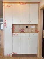 Support de rangement pour chaussures en MDF durable, personnalisable, avec rabais, pour entrée, meuble de salon en bois, gain de place, pour centre commercial