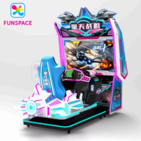 Funspace Arcade Dynamic Aircraft Shooting Game Machine à jetons pour Game Center