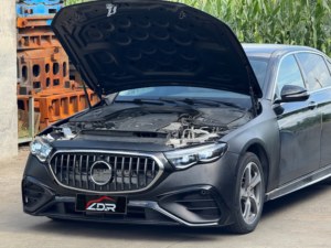 Kit carrosserie pour Mercedes Benz Classe E 2016-2024 <span class=keywords><strong>W213</strong></span>, mise à niveau vers le style <span class=keywords><strong>AMG</strong></span> <span class=keywords><strong>E53</strong></span> W214 2025, pare-chocs, phares LED, capot, qualité OEM - Product Image 2