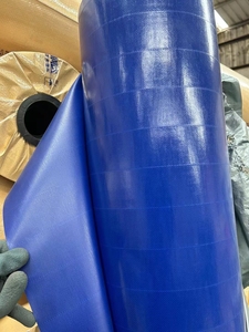 Toile en tissu de bâche imperméable en PVC enduit de 550 g/m², en polyéthylène pour l'extérieur, pour couverture - Product Image 4