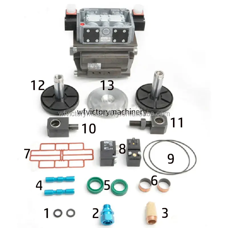 Bộ Phận Máy In Ấn CD 102 SM 102 C2.184.1051 Bộ Sửa Chữa Xi Lanh Ấn Tượng 1-13