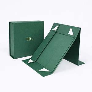 Customized Luxury Printed <b>Large</b> Foldable Magnetic Rigid Paper Packaging <b>Gift</b> <b>Box</b> for Base Custom and Clothing - Product Image 2