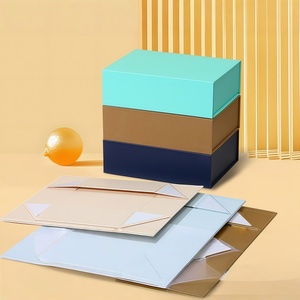 Boîte cadeau magnétique personnalisée pour bouteilles de champagne, emballage de bouteille rigide de luxe avec <span class=keywords><strong>mousse</strong></span> moulée et ruban en satin - Product Image 1