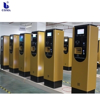 Sistem Parkir Mobil Otomatis & Sistem Manajemen Garasi COMA CMK802 Baja Tahan Karat 110V/220V AC 20.000 Penyimpanan Offline
