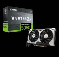 Pour carte graphique de bureau GeForce RTX 5060 8 Go Ventus 2X OC PCI Express 3.0 X16 - Nouveau ventilateur