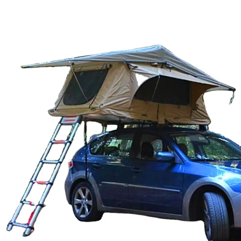 Tente de toit en forme de coquille souple, mini tente à toit moulant