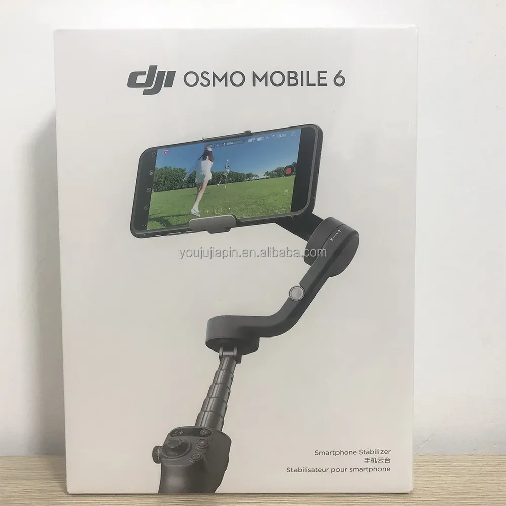 Original DJI OSMO Mobile 6 3-Axis Stabilization OM 6 Handheld Gimbal Stabilizer Built-In Extension Rod for DJI OSMO Mobile 6