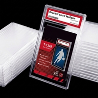 Boîtier de protection transparent 35PT pour cartes de sport PSA, cartes à collectionner, cartes Pokémon TCG, cartes Yu-Gi-Oh, prêt à être expédié, OEM ODM