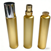 Flacons de parfum en verre opaque magenta de luxe, best-sellers, 10 ml, 20 ml, 30 ml, avec décalcomanie givrée et pulvérisateur personnalisable