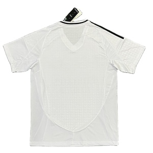 Grosir jersey sepak bola 24/25 poliester cepat kering leher V seragam tim kustom pria dewasa 100% - Product Image 1