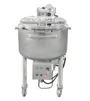 Cuve de mélange chimique en acier inoxydable avec agitateur SS304 316L, cuve de mélange industrielle 500L-10000L CE