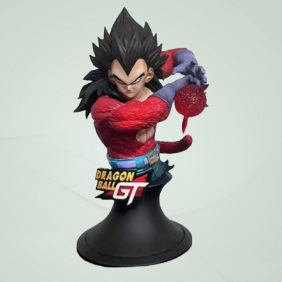 Figurines de Dragon Ball <span class=keywords><strong>Super</strong></span> <span class=keywords><strong>Saiyan</strong></span> <span class=keywords><strong>4</strong></span> Bejita Yonsei <span class=keywords><strong>Son</strong></span> <span class=keywords><strong>Goku</strong></span>, statue d'exposition mi-corps, modèle d'anime, cadeaux, jouets - Product Image 4
