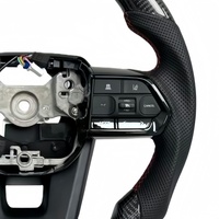 Volant en cuir et fibre de carbone en promotion pour Toyota Prado, Toyota Tacoma, Land Cruiser, 4Runner, Tundra