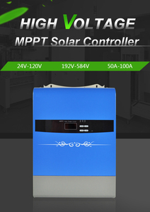Contrôleur de charge solaire MPPT 100A 120V/240V/360V/480V, contrôleur de charge solaire haute tension MPPT pour système solaire domestique JN-HV2 Sol - Product Image 5