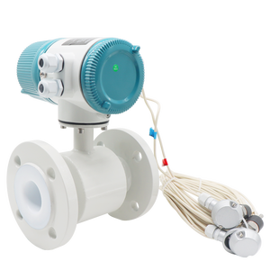 BTU IP67 HART เอาต์พุตแม่นยำสูงเครื่องวัดการไหลของของเหลวในพื้นที่ตัวแปรการเชื่อมต่อหน้าแปลนสแตนเลสดิจิตอลแม่เหล็ก - Product Image 2