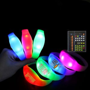 Nueva Pulsera Luminosa de 4 Luces con Control Remoto, 15 Colores, Control Central, Pulsera para Animar en Conciertos - Product Image 3