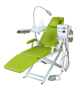 Commercio all'ingrosso della fabbrica a basso prezzo professionale di alta qualità pieghevole sedie dentali portatili e <span class=keywords><strong>unit</strong></span>à dentali con turbine