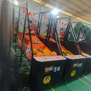 Máquina de Baloncesto Normal, Máquina de Juego Deportiva Naranja, Máquina de Canje de Boletos de Baloncesto, Máquina de Entretenimiento que Funciona con Monedas - Product Image 3