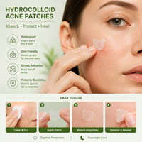 Hysent soins de la peau Zit couvre personnalisation Transparent Blemish Patch acné hydrocolloïde acné bouton patchs végétalien pour les patchs pour le visage