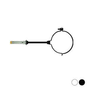 Collier avec joint pour tuyaux à fumer D. 100 Noir - Product Image 1