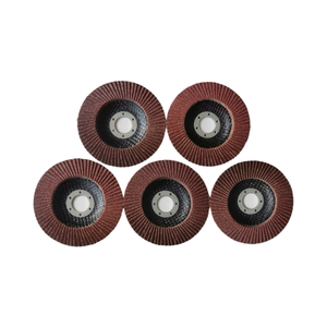 Disco de Láminas Abrasivas Rolit, Disco de Láminas de Óxido para Pulir, Grano 36 - 40, 115 x 22 mm, A80 125, Disco de Pulir para Madera - Product Image 2