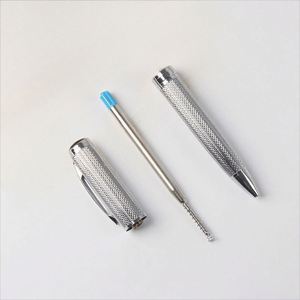 Wholesale Custom Custom Logo Carved Design Ballpoint <b>Pen</b> High Quality Metal Multi-<b>Colored</b> Ink Promotion Gift 1.0 mm Writing - Product Image 6