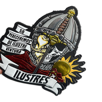 Patchs en plastique TPU 3D gaufrés en gros avec logos personnalisés, badges de club moto pour vestes et chapeaux
