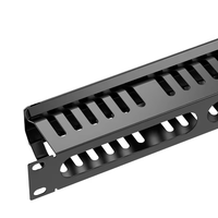 Gestionnaire de câbles métallique 1U 19 pouces Cat5e Cat6 Cat7, 24 ports, 48 prises, marque OEM