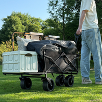 Chariot utilitaire électrique intelligent et pliable professionnel avec recharge multifonction pour l'approvisionnement B2B