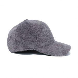 <b>Floating</b> Buckle Baseball Hat Outdoor Activities Sports Baseball Hat Winter Warm Pure Color Baseball Hats - Product Image 5