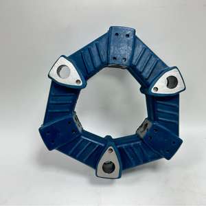 Для PC40MR-1 экскаватора <span class=keywords><strong>Komatsu</strong></span> Гидравлическая Муфта в сборе 4D84 Соединительный резиновый блок 16AS детали строительной техники - Product Image 3