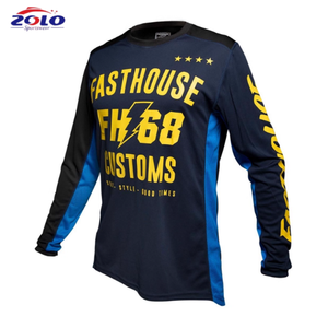 Impresión digital de alta calidad, ropa de <span class=keywords><strong>Motocross</strong></span> de refrigeración, deportes al aire libre, camisetas de <span class=keywords><strong>Motocross</strong></span> personalizadas OEM, camiseta de Mtb - Product Image 1