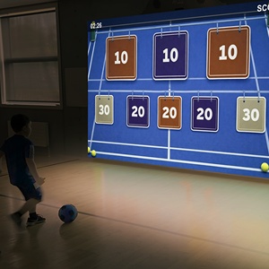 Juegos de Proyección Interactivos para Tenis, Voleibol, Entrenamiento Deportivo, Juegos de Pared, Experiencia de Juego de Entrenamiento <span class=keywords><strong>Virtual</strong></span> Interactivo - Product Image 1
