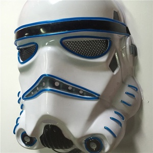 Halloween LED allument Masque <span class=keywords><strong>EL</strong></span> Fil Cosplay Starwars Masque Pour Le Festival Parties - Product Image 3
