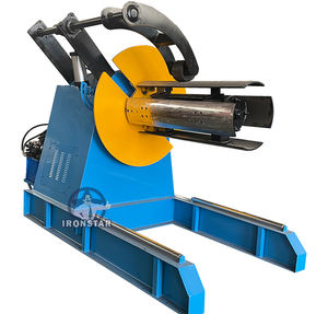 油圧式デコイラー5トン7トン10トン機械式デコイラーマシンスチールマンドレルスチールコイル機械 - Product Image 1