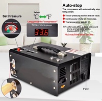 Kompresor PCP Otomatis Mati Saat Terhubung 220v110v12V Inflator Tekanan Tinggi 30mpa Kompresor Udara PCP Pompa PCP
