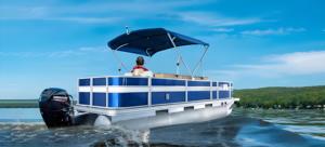 Kinocean เรือตกปลาอลูมิเนียมปรับแต่งได้เรือท้องแบนปรับแต่งได้เรือเบสสภาพใหม่สำหรับเล่นกีฬาริมทะเลสาบ