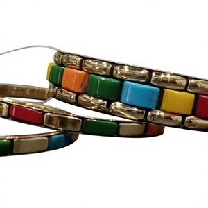 Royal Radiance Adjustable Eco-friendly Luxury Brass Cuff Bangle Set Handcrafted Elegant Jewelry <b>for</b> Fashionable <b>Womens</b> Style - Product Image 1