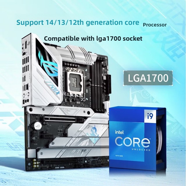 ROG STRIX Z790-A GAMING WIFI Snow-Edition New Intel Z790 LGA1700 DDR5 Gaming Motherboard