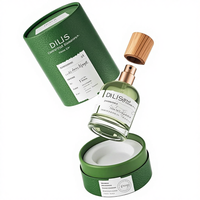 Boîtes d'Emballage Cosmétique et Parfum de Luxe Personnalisées OEM Écologiques, Boîtes Cylindriques Ondulées Scellées / Boîtes Conçues sur Mesure
