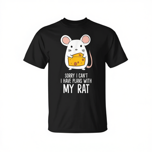 Lo siento, no puedo, tengo planes con mi camiseta Rat. - Product Image 2
