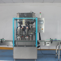 Ligne de production automatique de remplissage de bouteilles en plastique de sirop électrique, machine d'emballage de bouteilles en verre pour liquides visqueux, contrôle PLC, produits chimiques